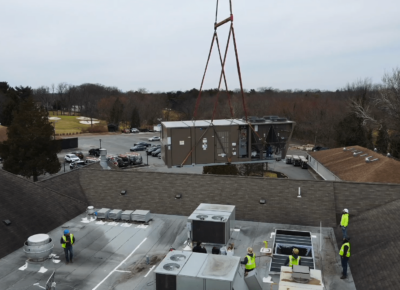 Emergency HVAC Replacement for Woodcrest Country Club